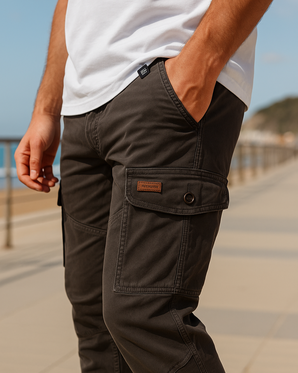 Pantalón Frank Charcoal