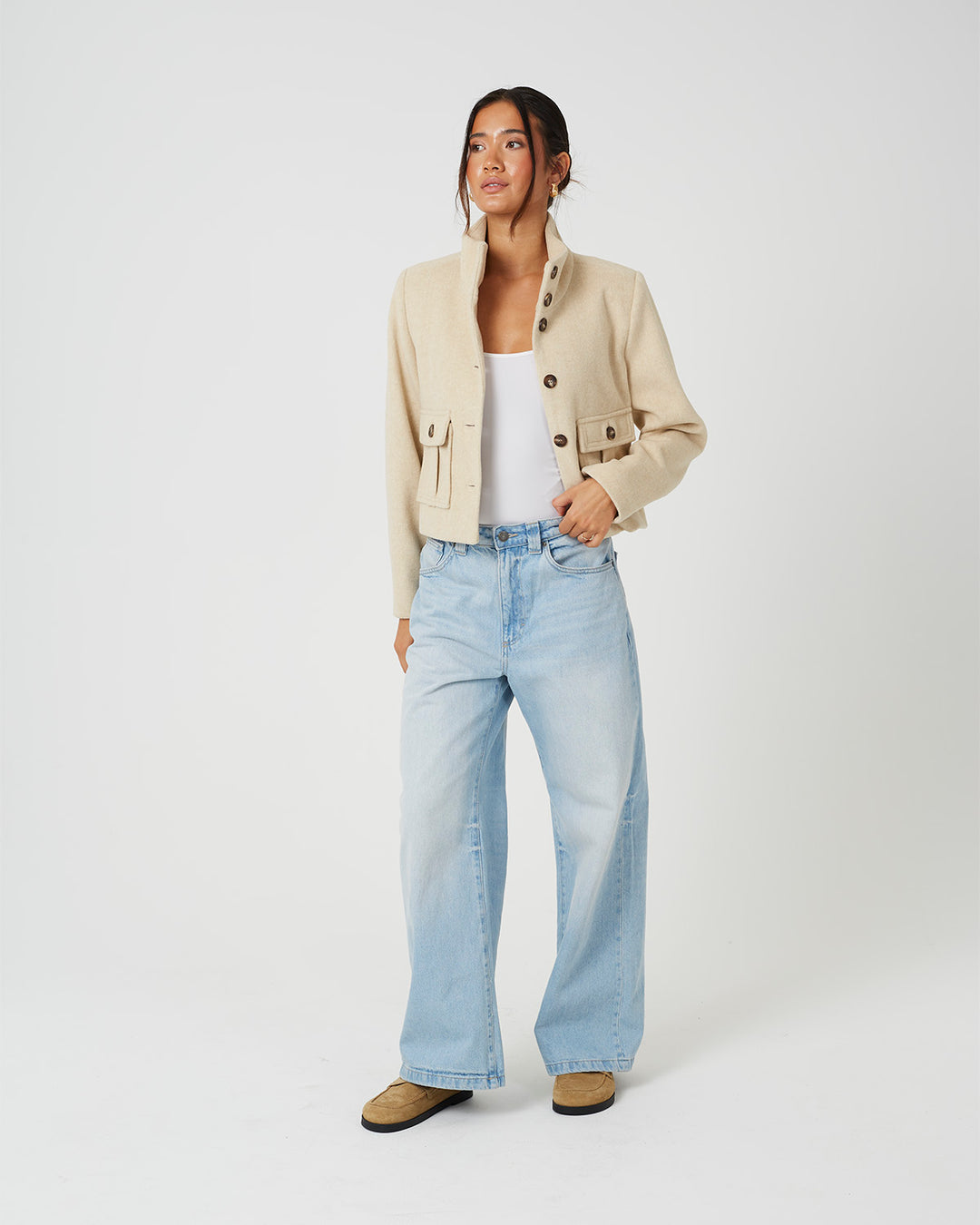 Chaqueta Amur Cream