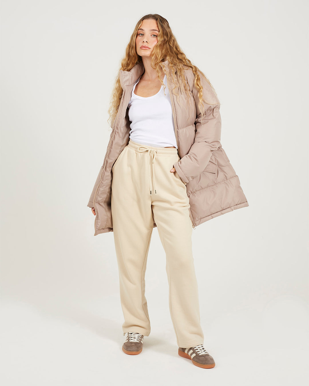 Plumífero Cellolong Beige