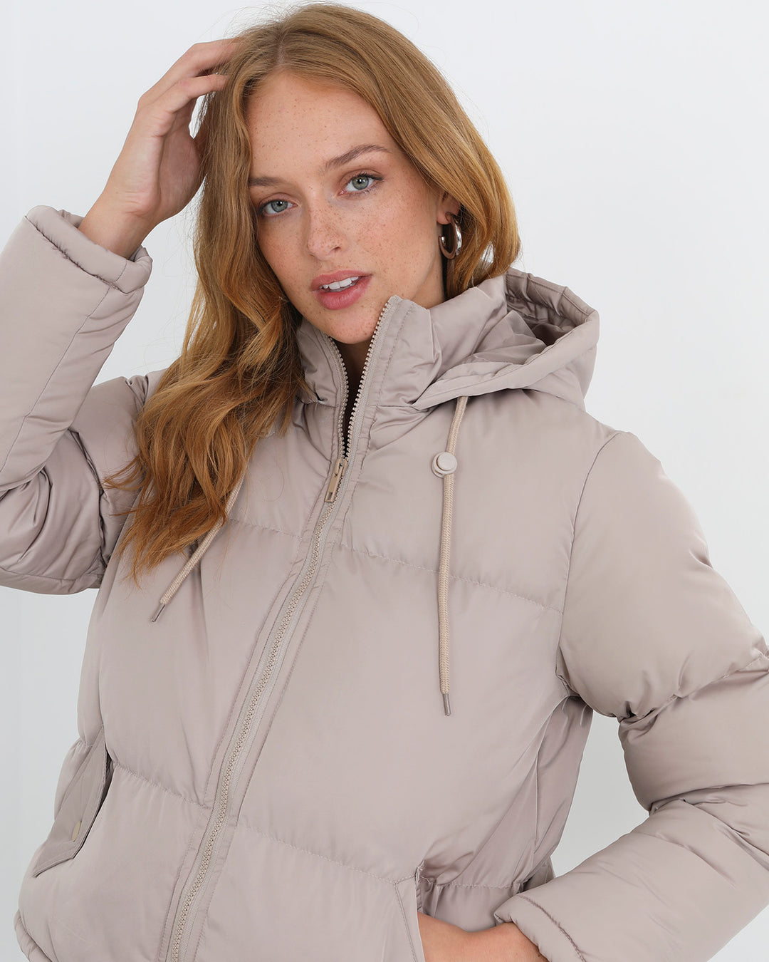 Plumífero Cello Beige