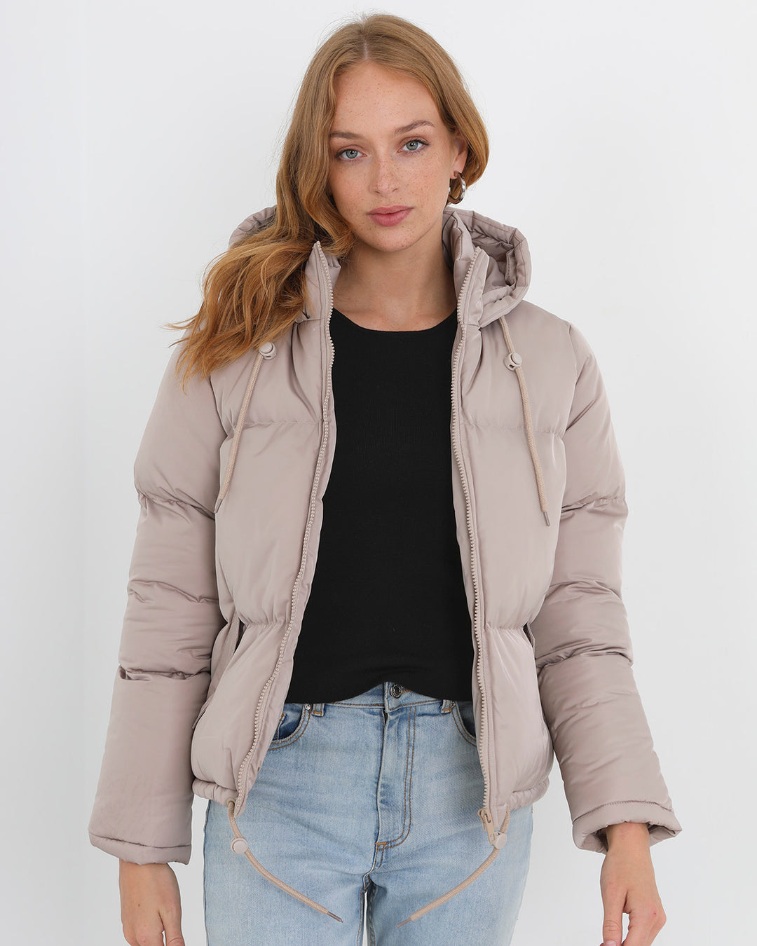 Plumífero Cello Beige