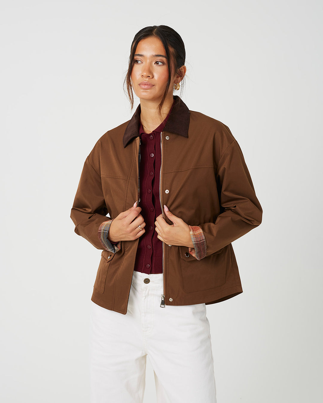 Chaqueta Indo Brown