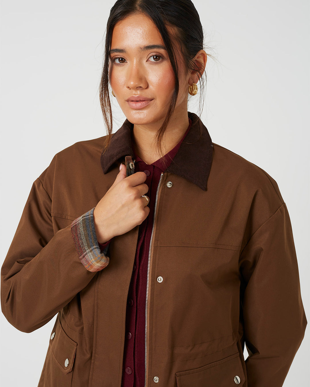 Chaqueta Indo Brown