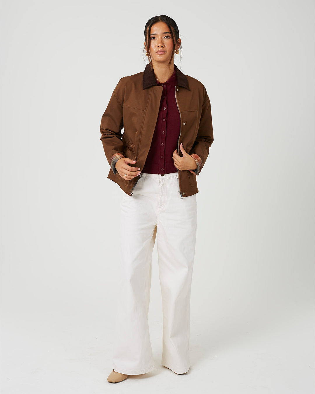 Chaqueta Indo Brown