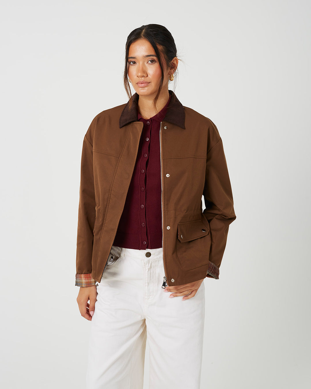 Chaqueta Indo Brown