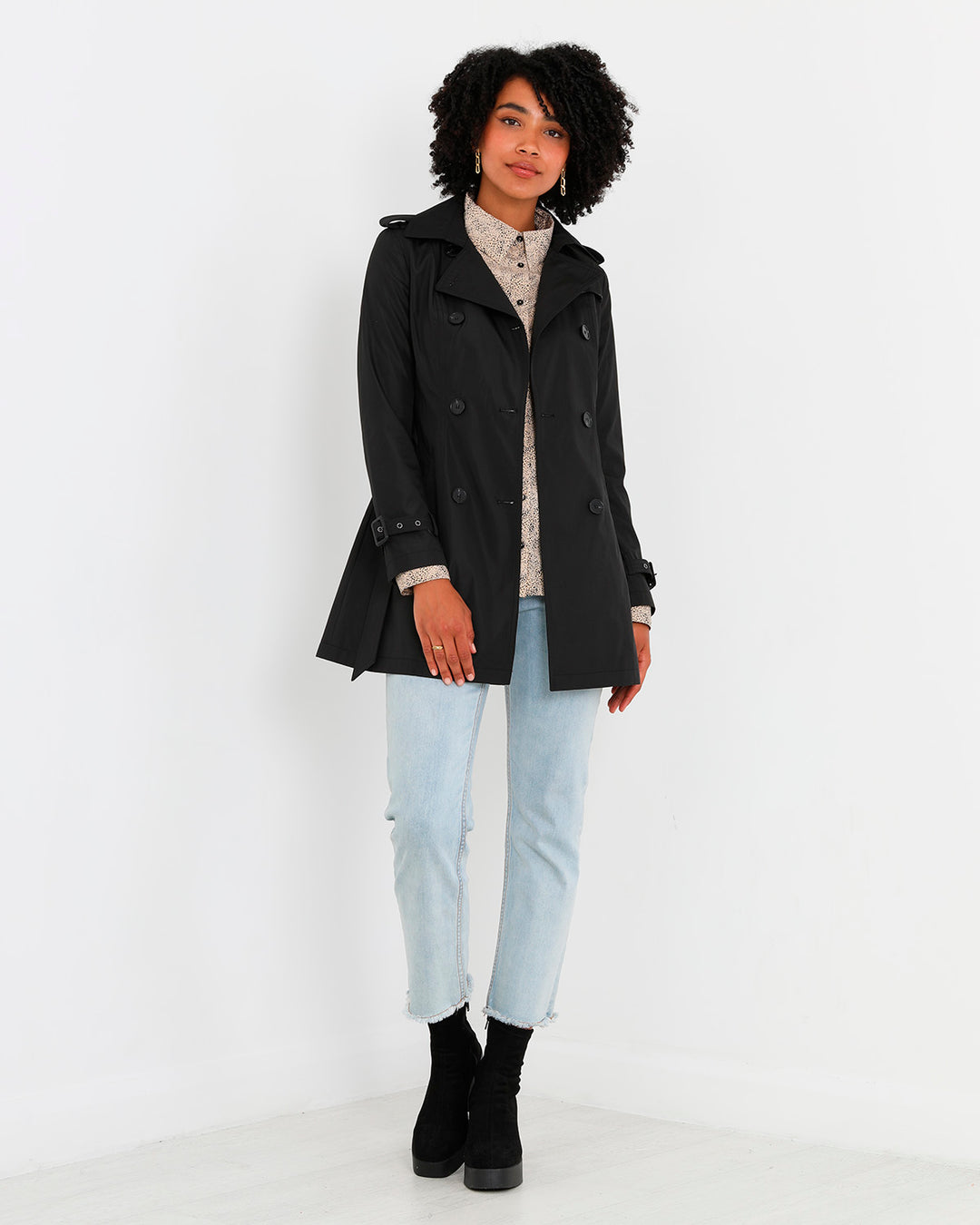 Gabardina Nikita Black