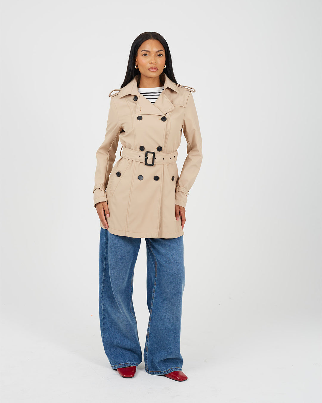 Gabardina Nikita Brown