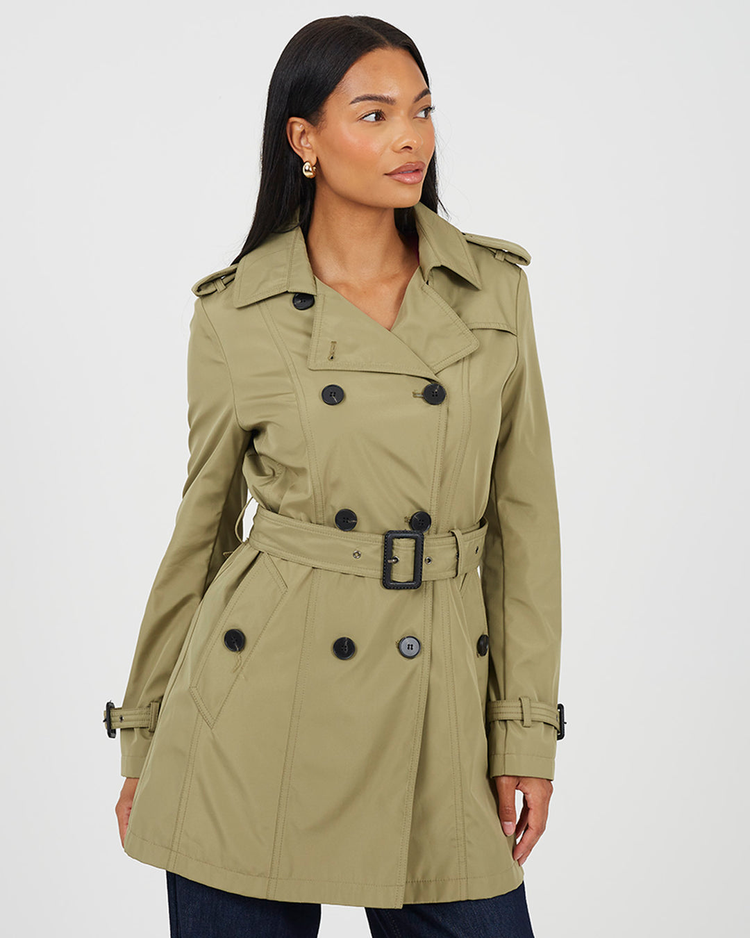 Gabardina Nikita Khaki
