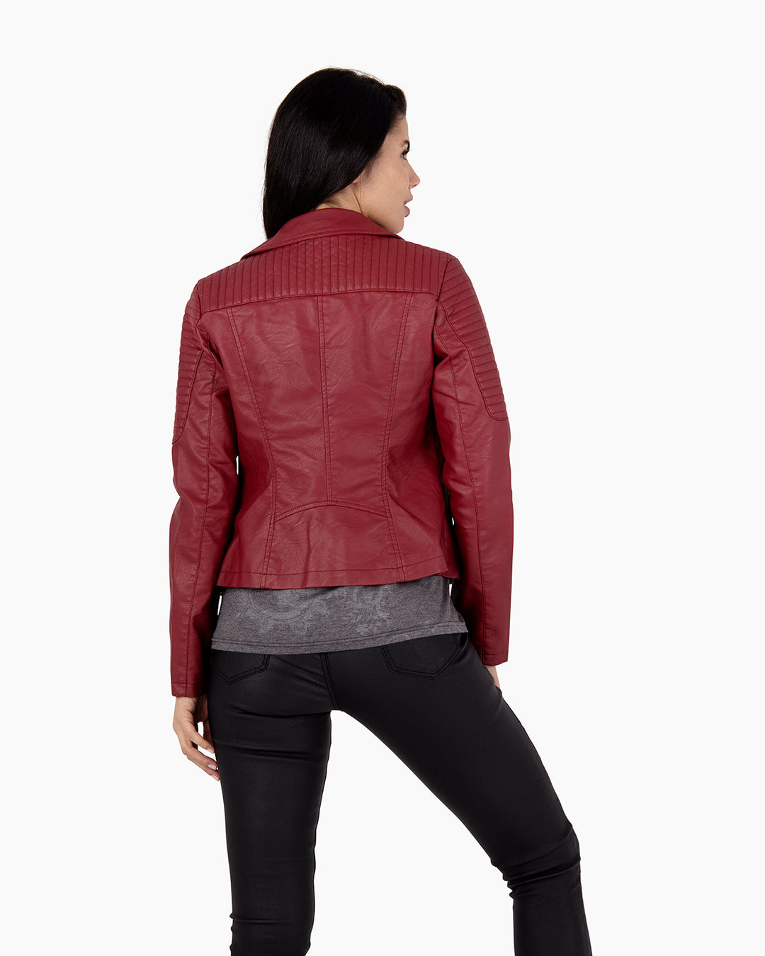 Cazadora Noemi Burgundy