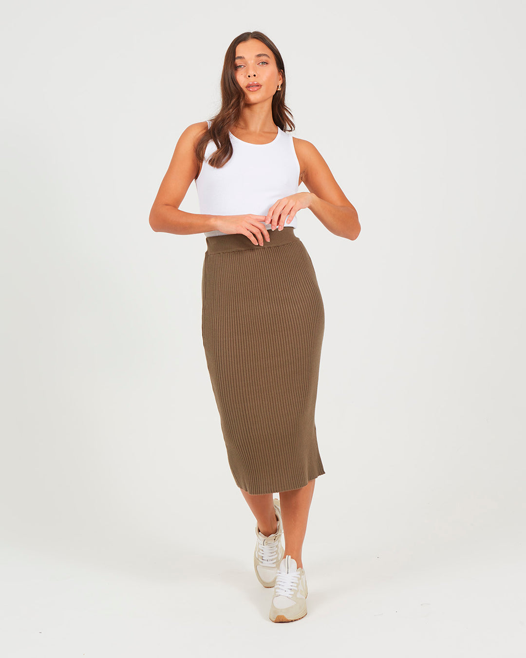 Falda Marla Khaki