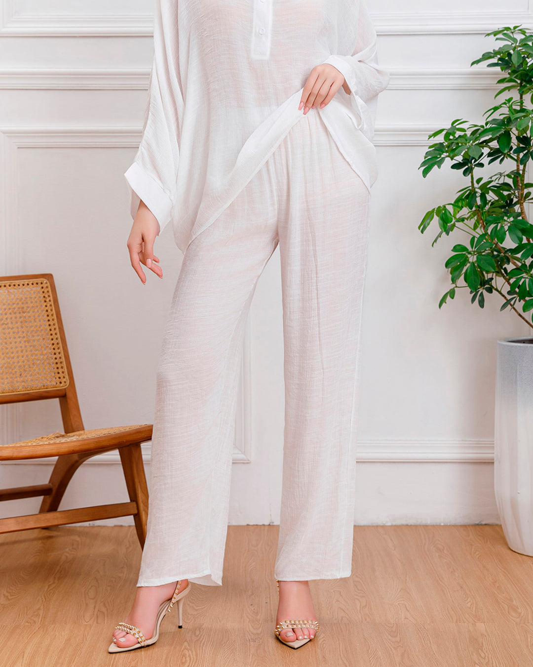 Conjunto Pilos White