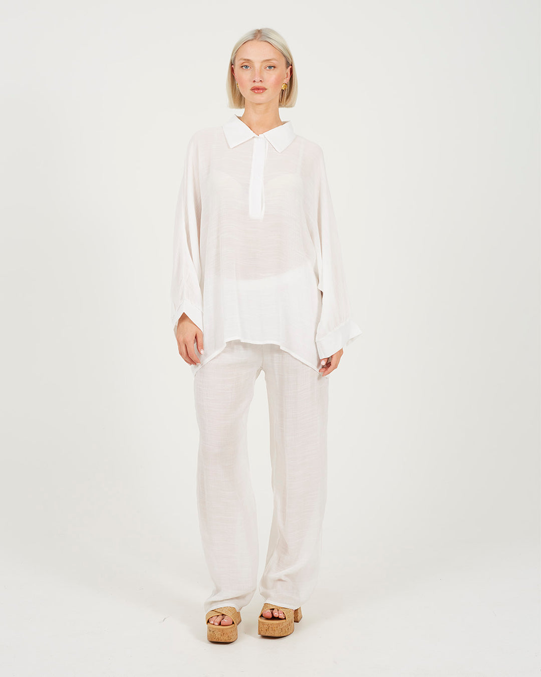 Conjunto Pilos White