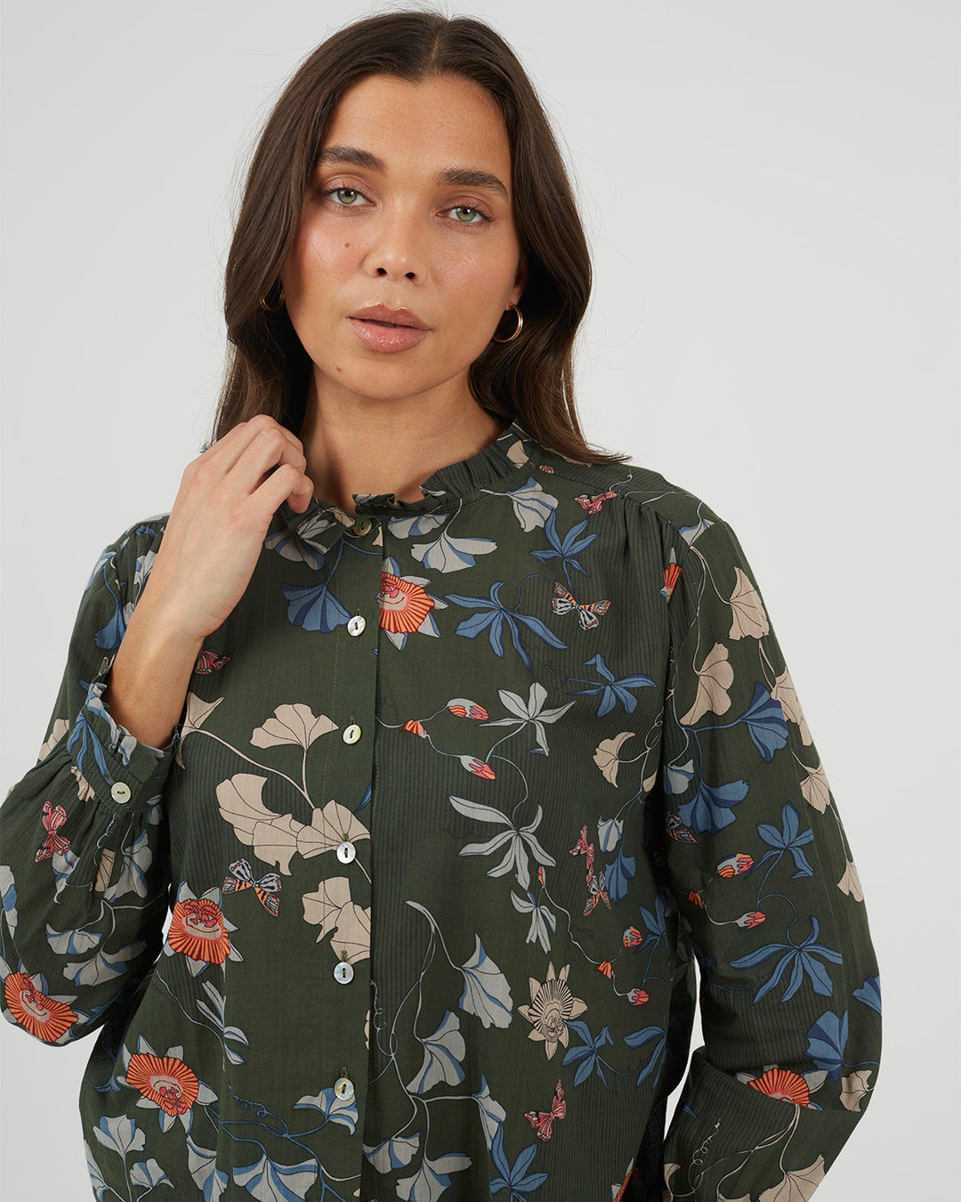 Camisa Sirisan Green