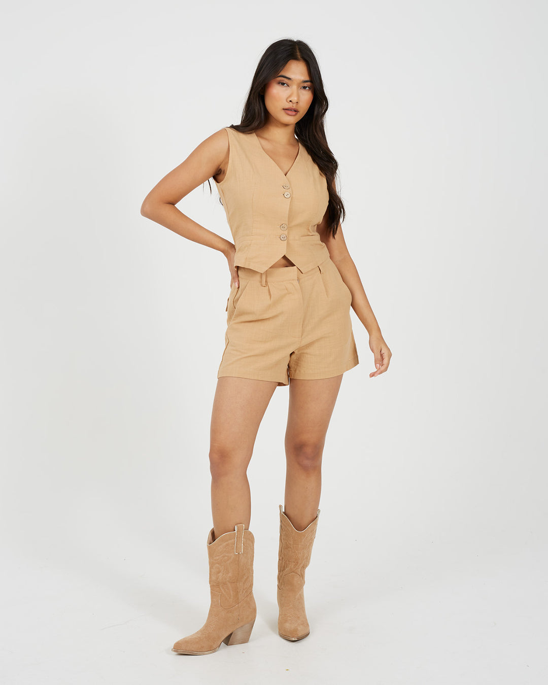 Short Ylvie Beige