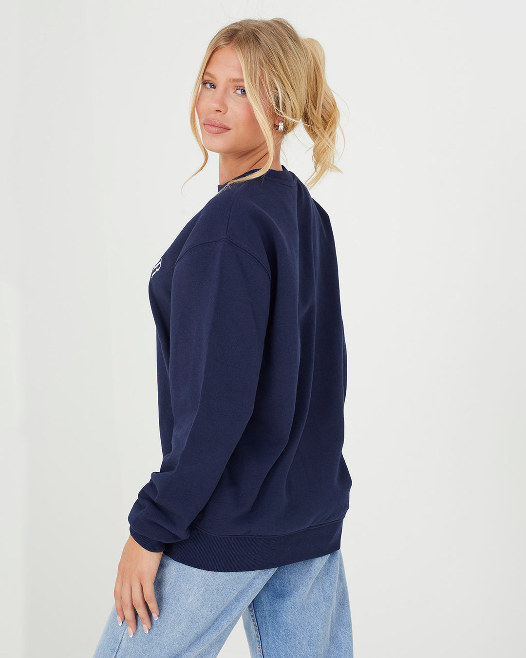 Sudadera Donna Navy