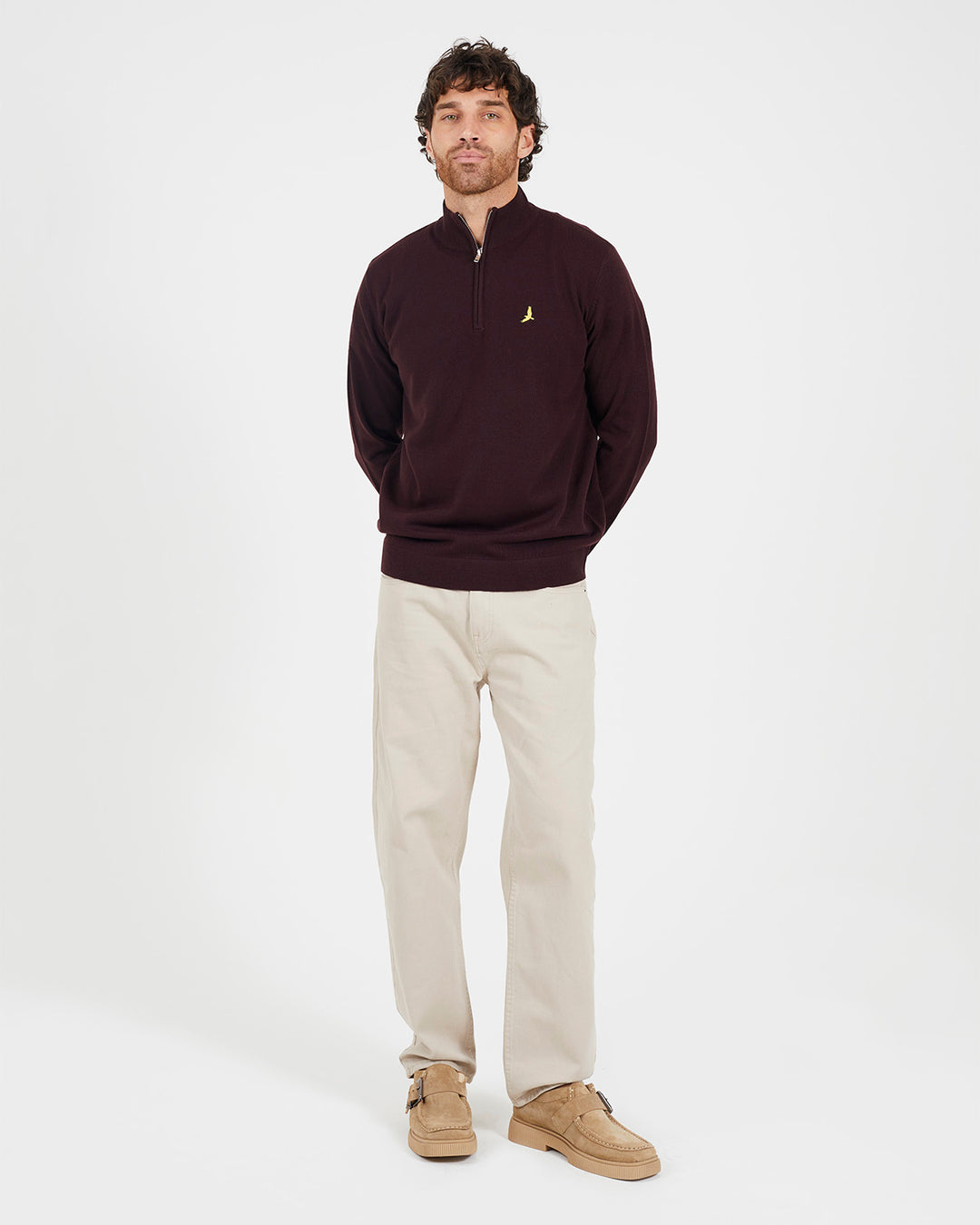 Jersey Georgie Burgundy