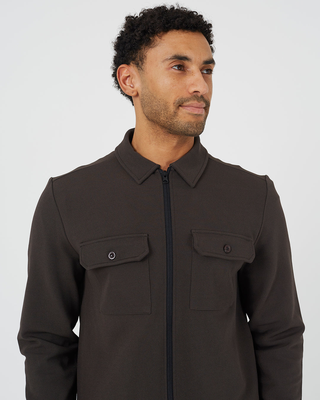 Camisa Flores Brown