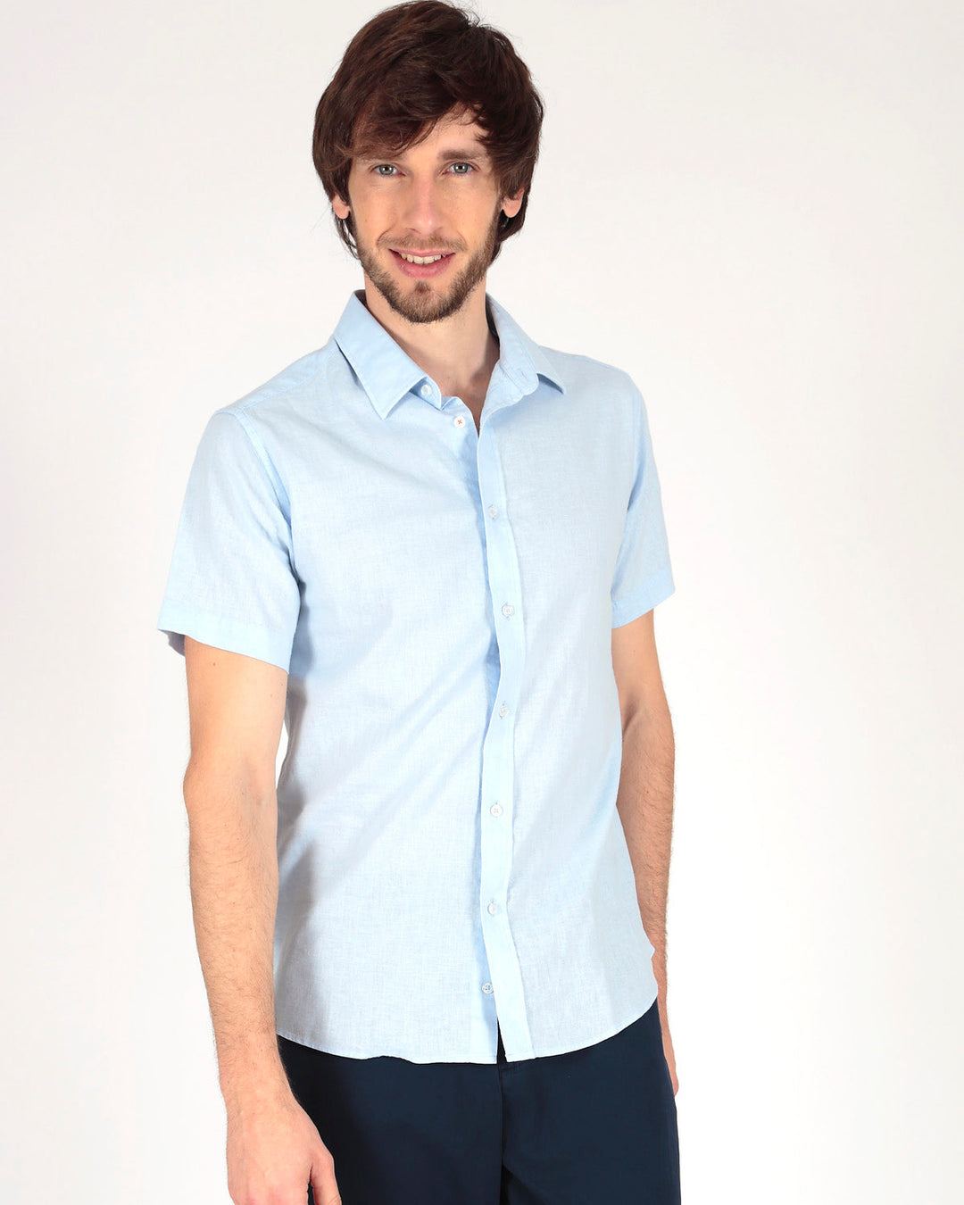Camisa Max Light Blue