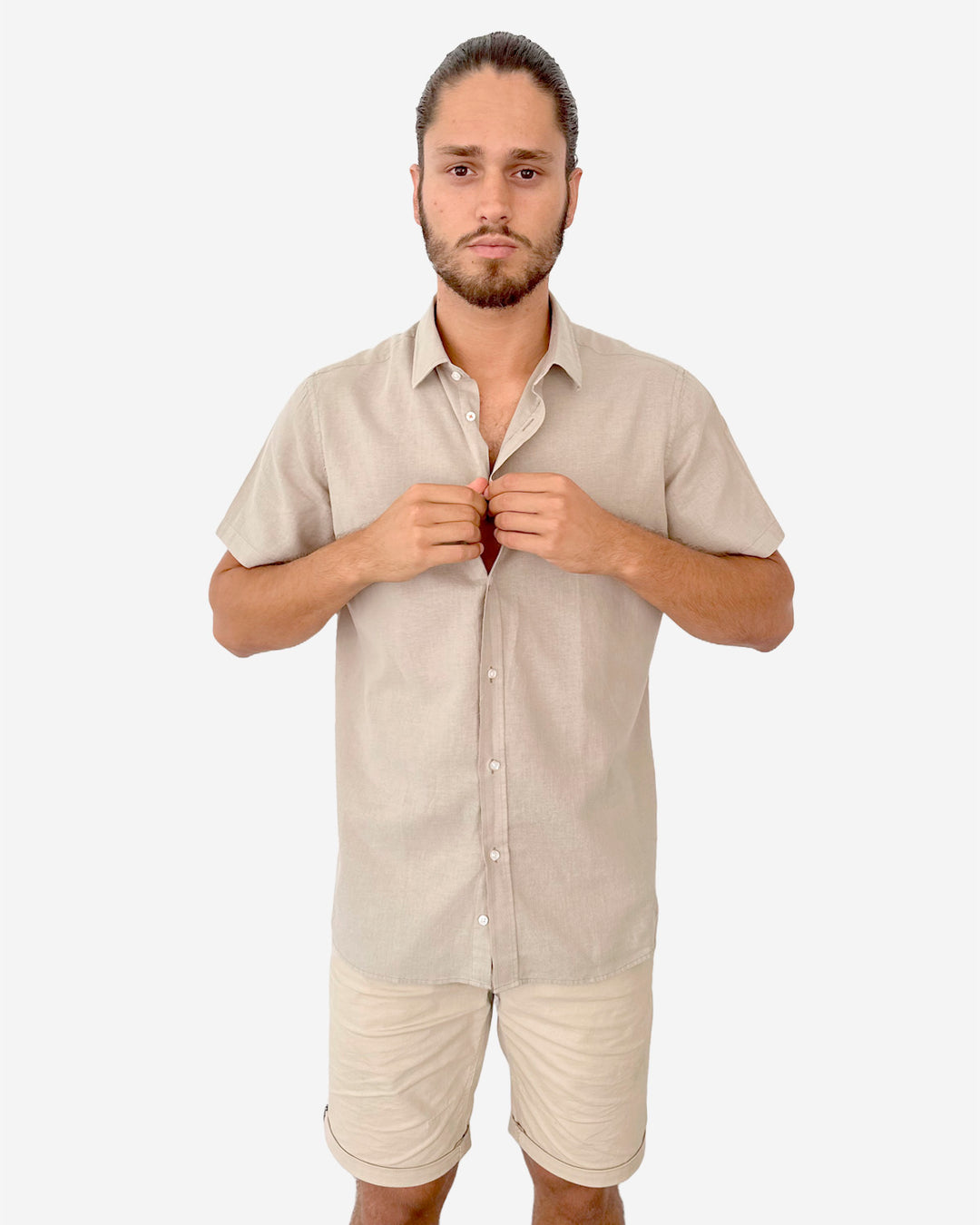 Camisa Max Beige