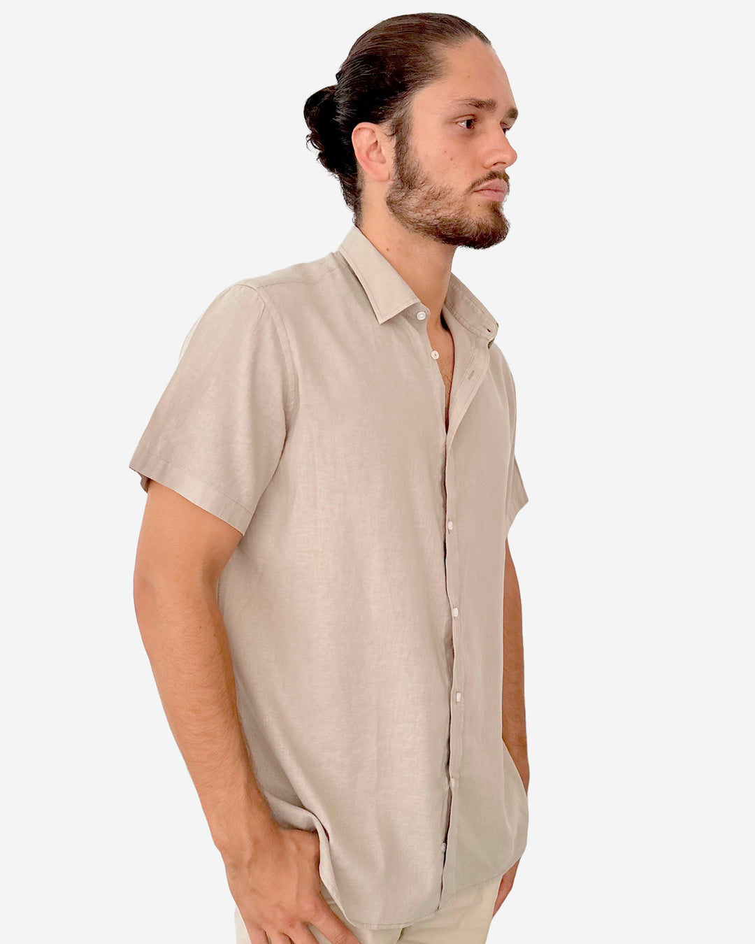 Camisa Max Beige