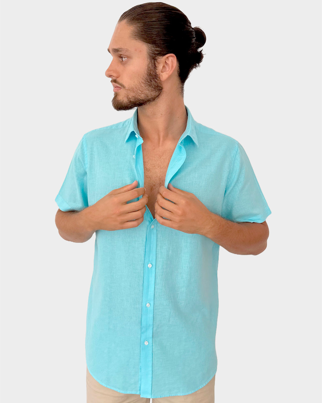 Camisa Max Turquoise