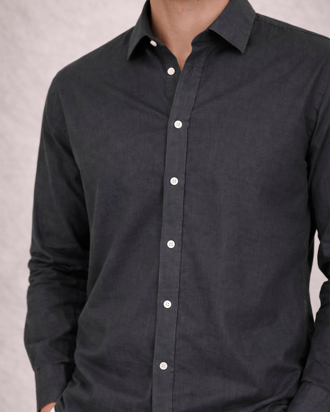 Camisa Mix Charcoal