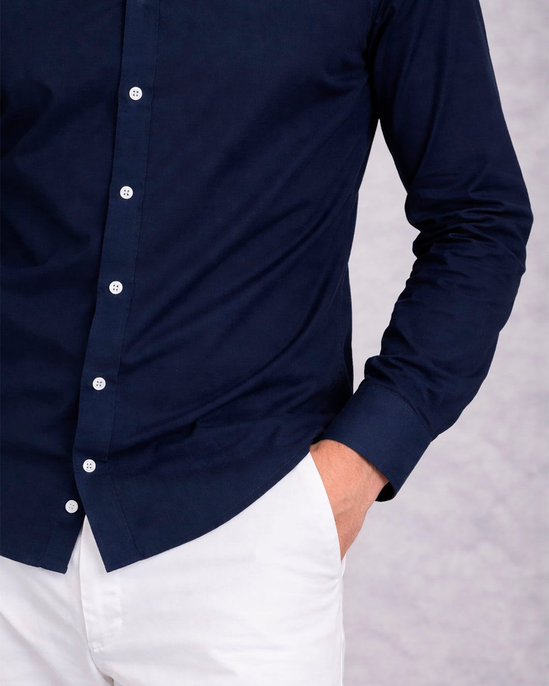 Camisa Mix Navy