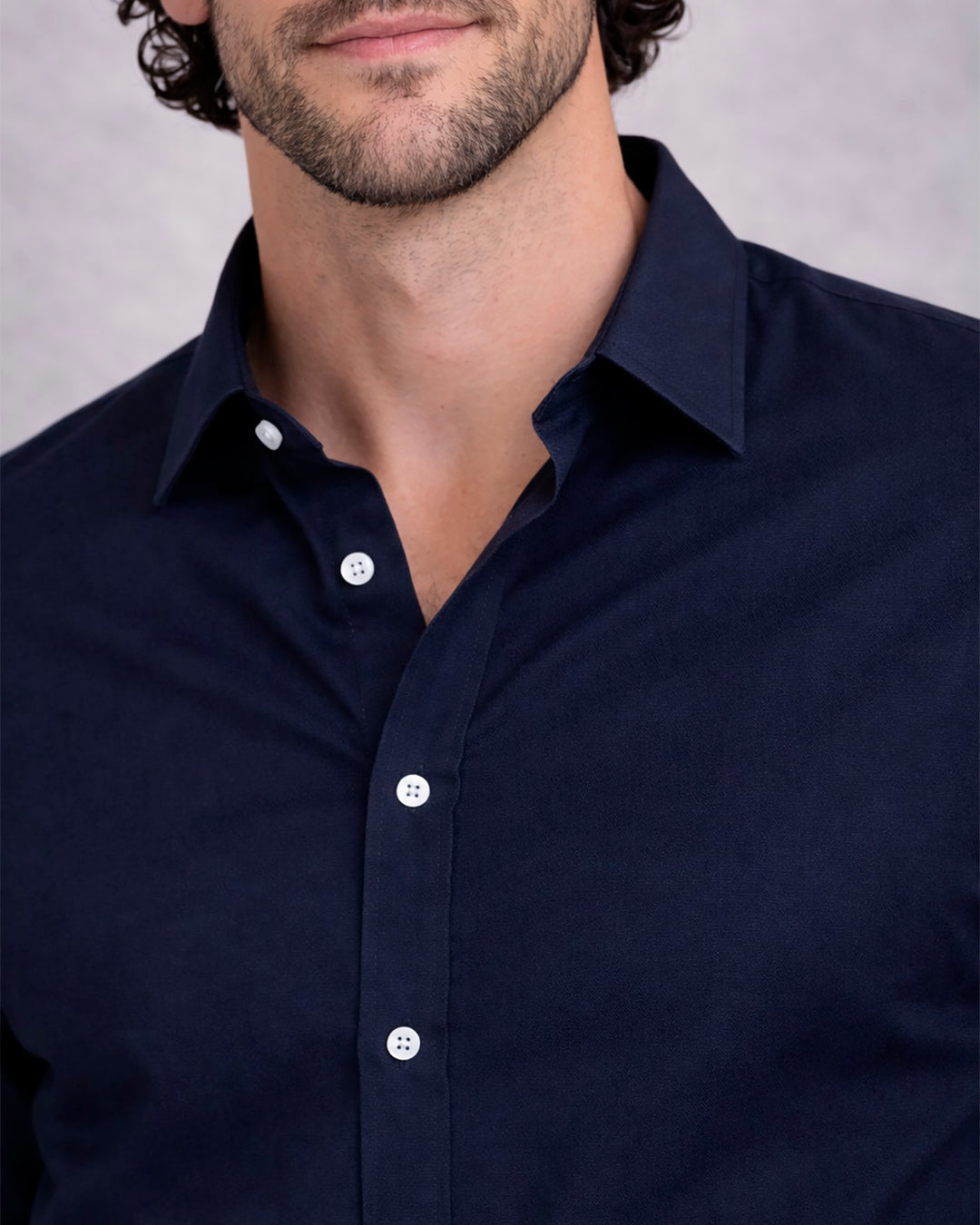 Camisa Mix Navy