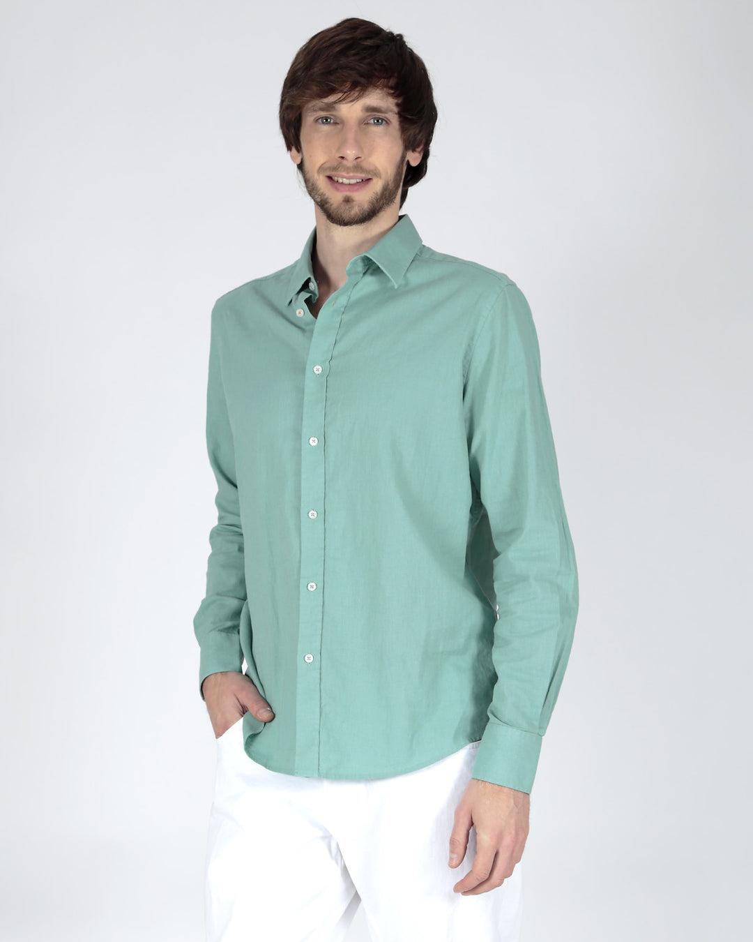 Camisa Mix Sage