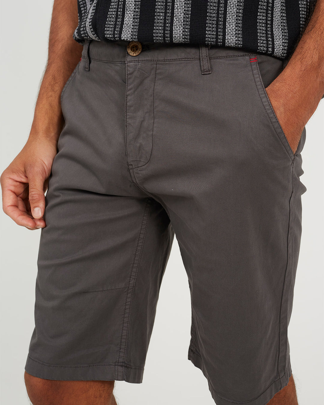 Short Plain  Charcoal