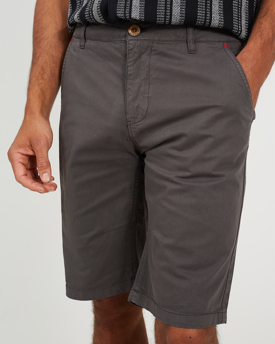 Short Plain  Charcoal
