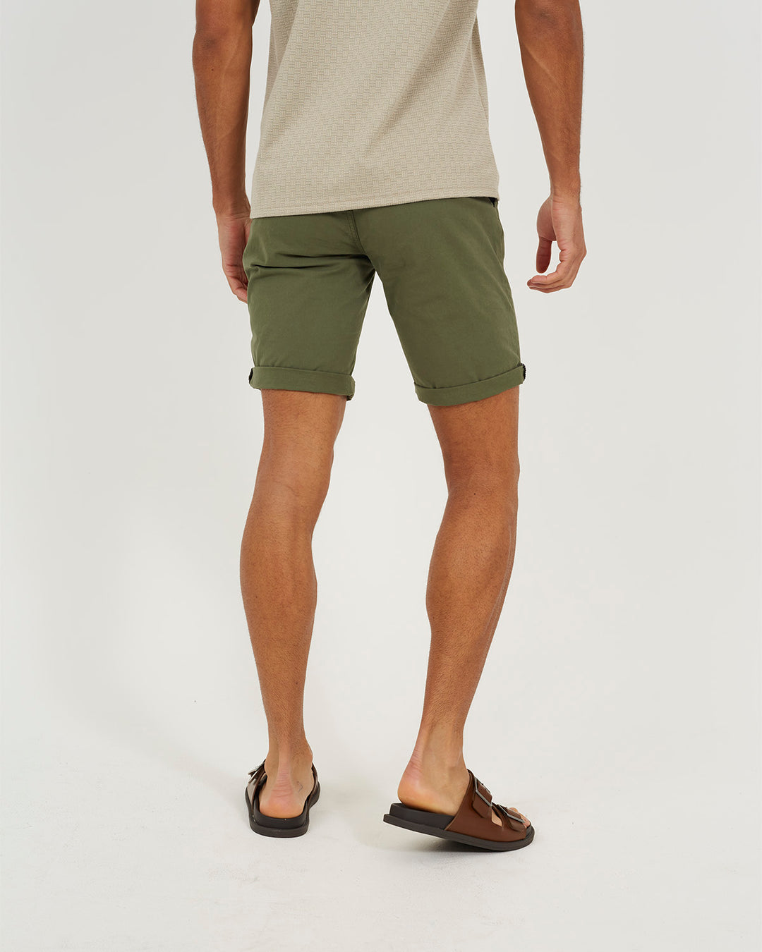 Short Plain Khaki