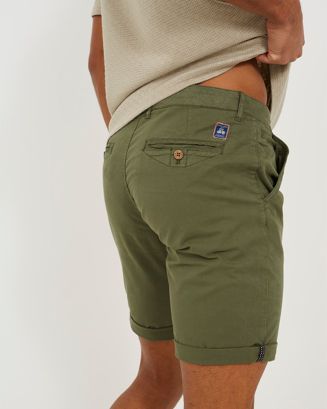Short Plain Khaki