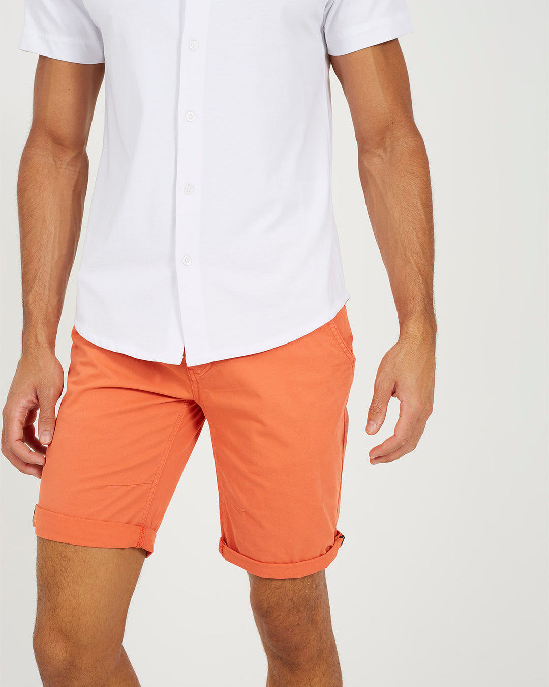 Short Plain Orange