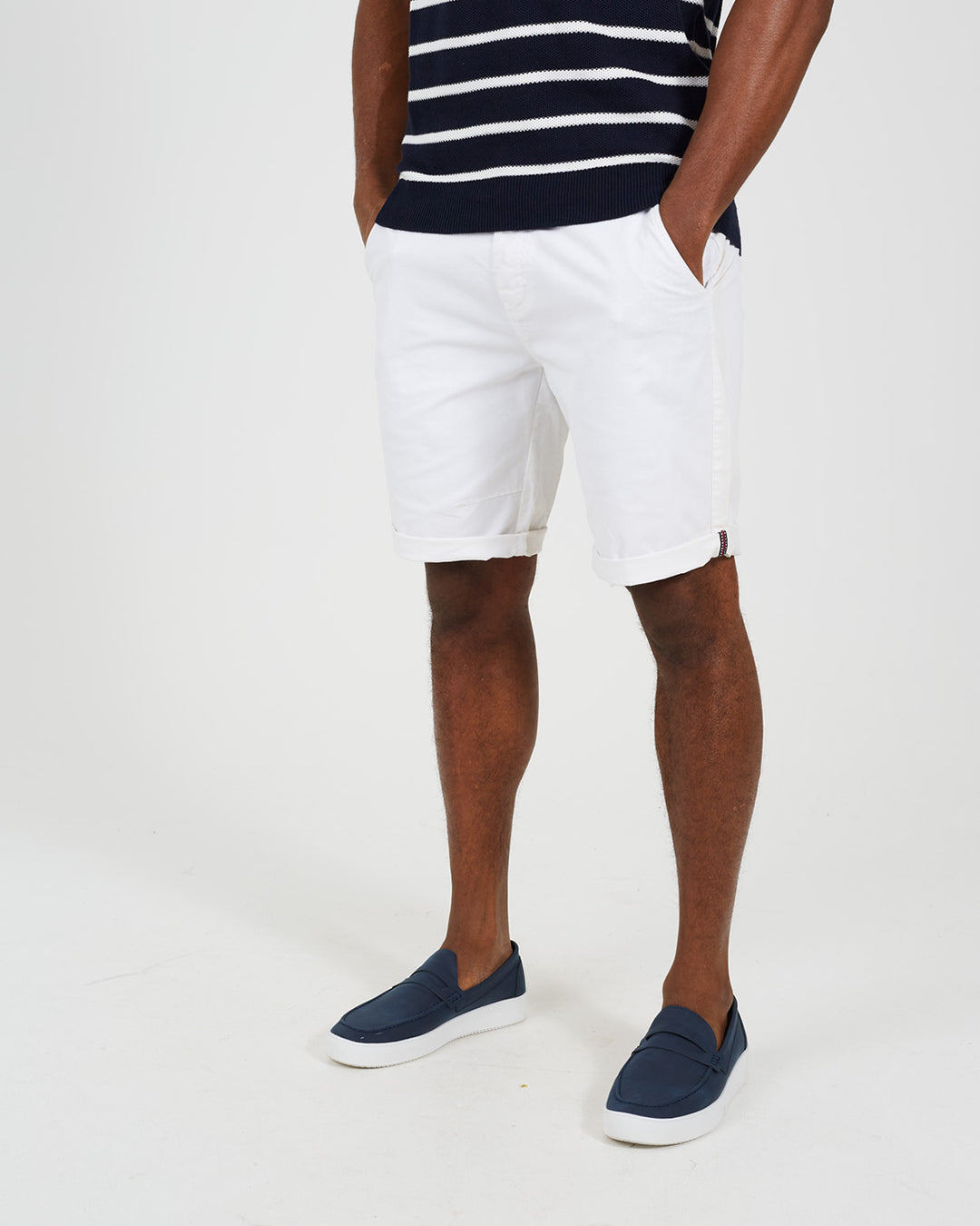 Short Plain White