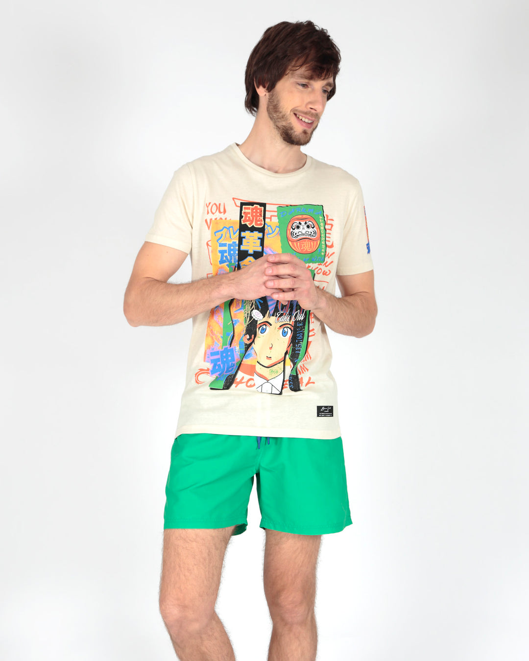 Bañador Solid Green
