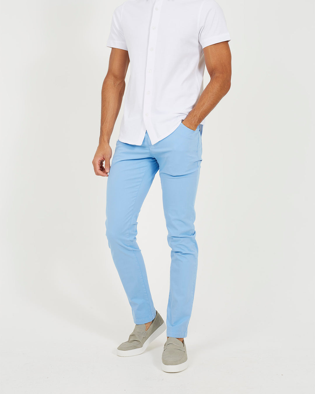Pantalón 5Pock Blue