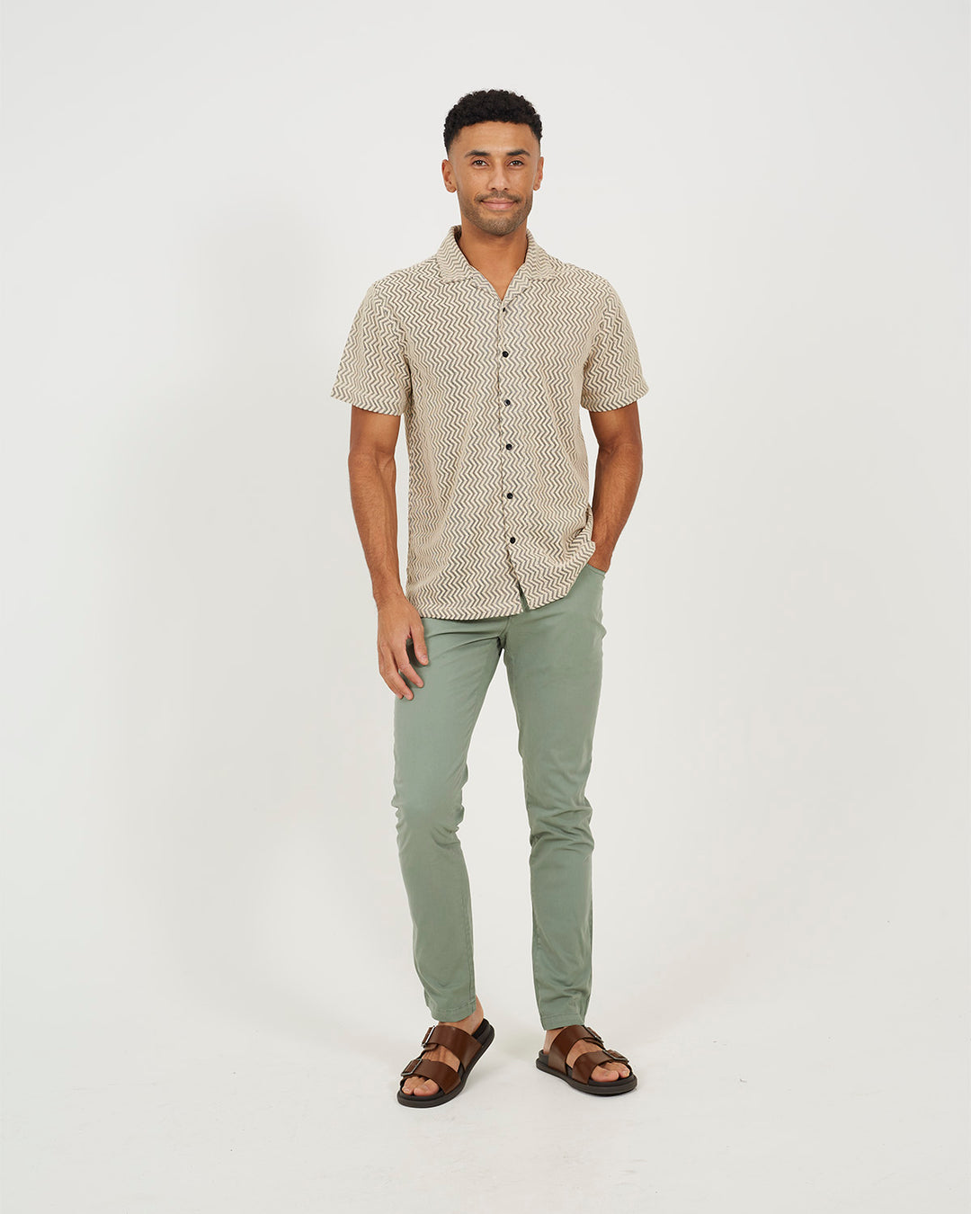 Pantalón 5Pock Sage