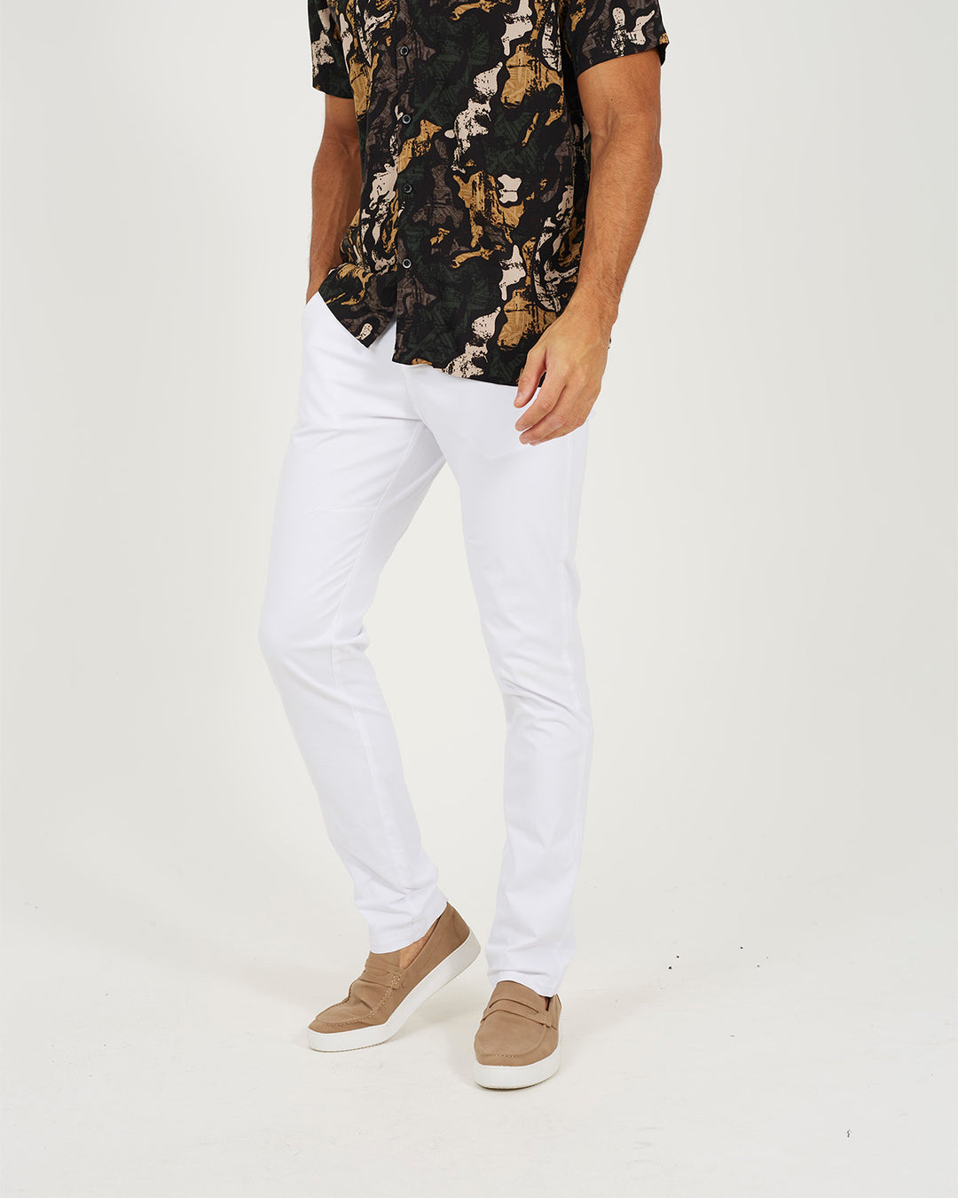 Pantalón Chino White