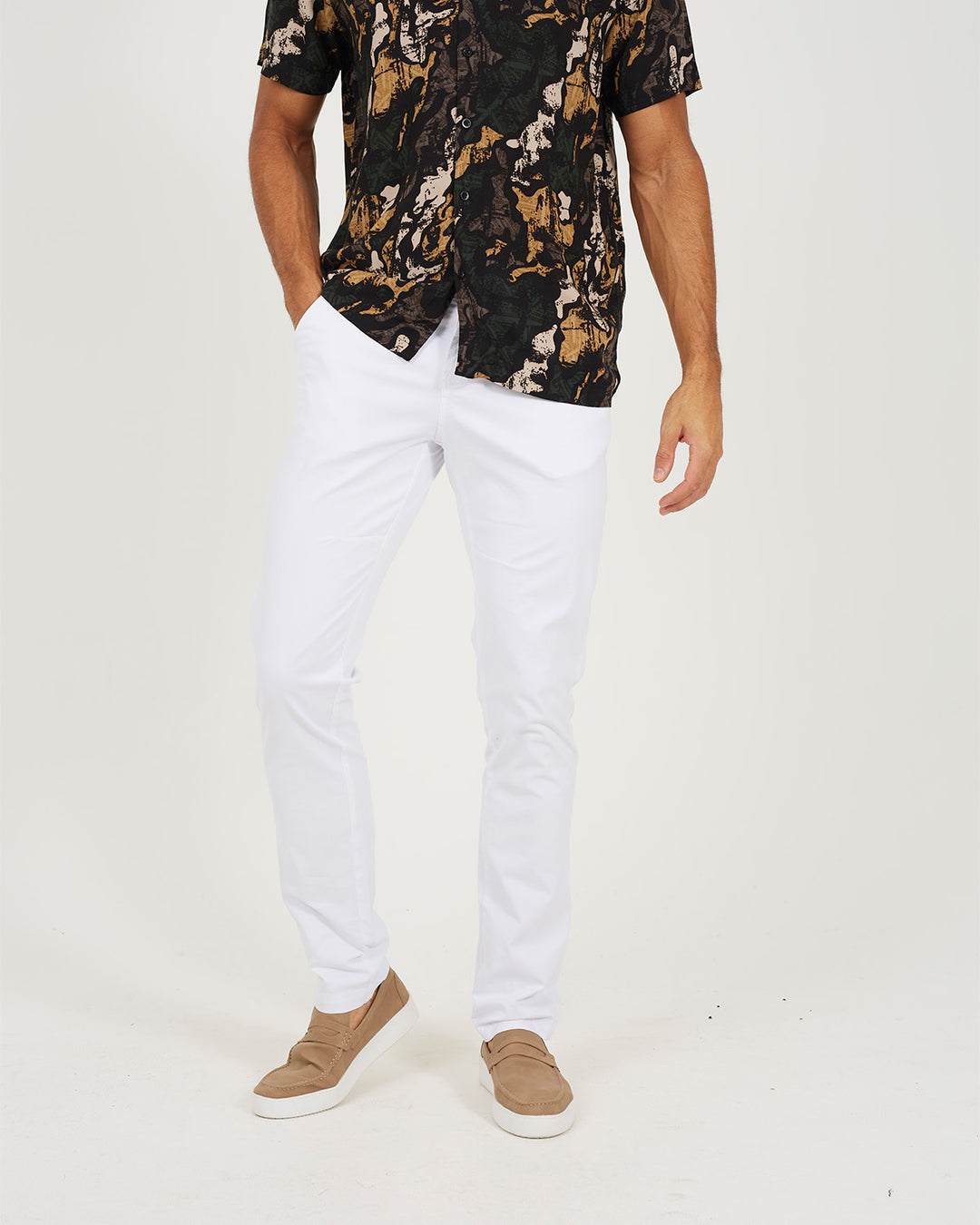 Pantalón Chino White