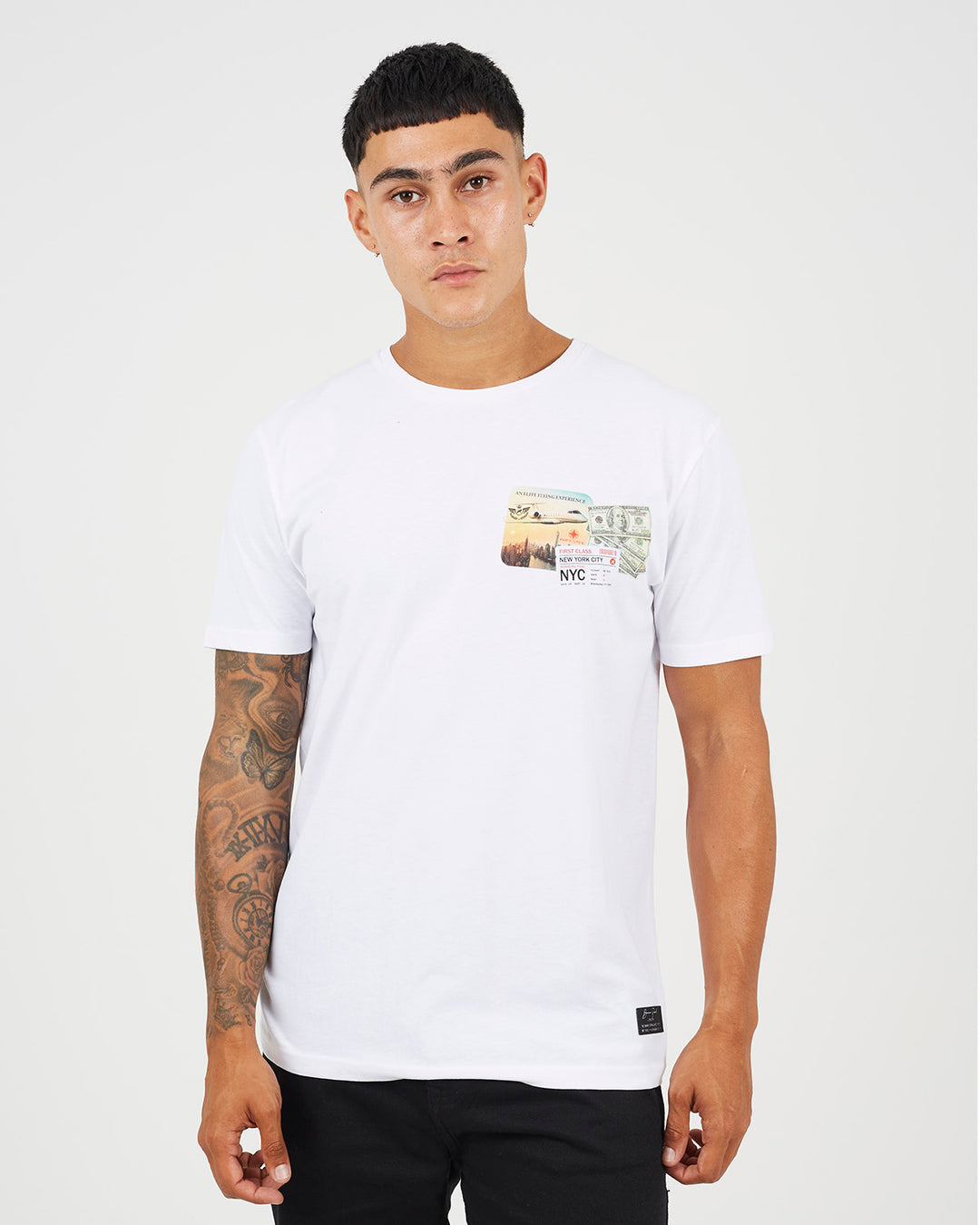 Camiseta Baron White