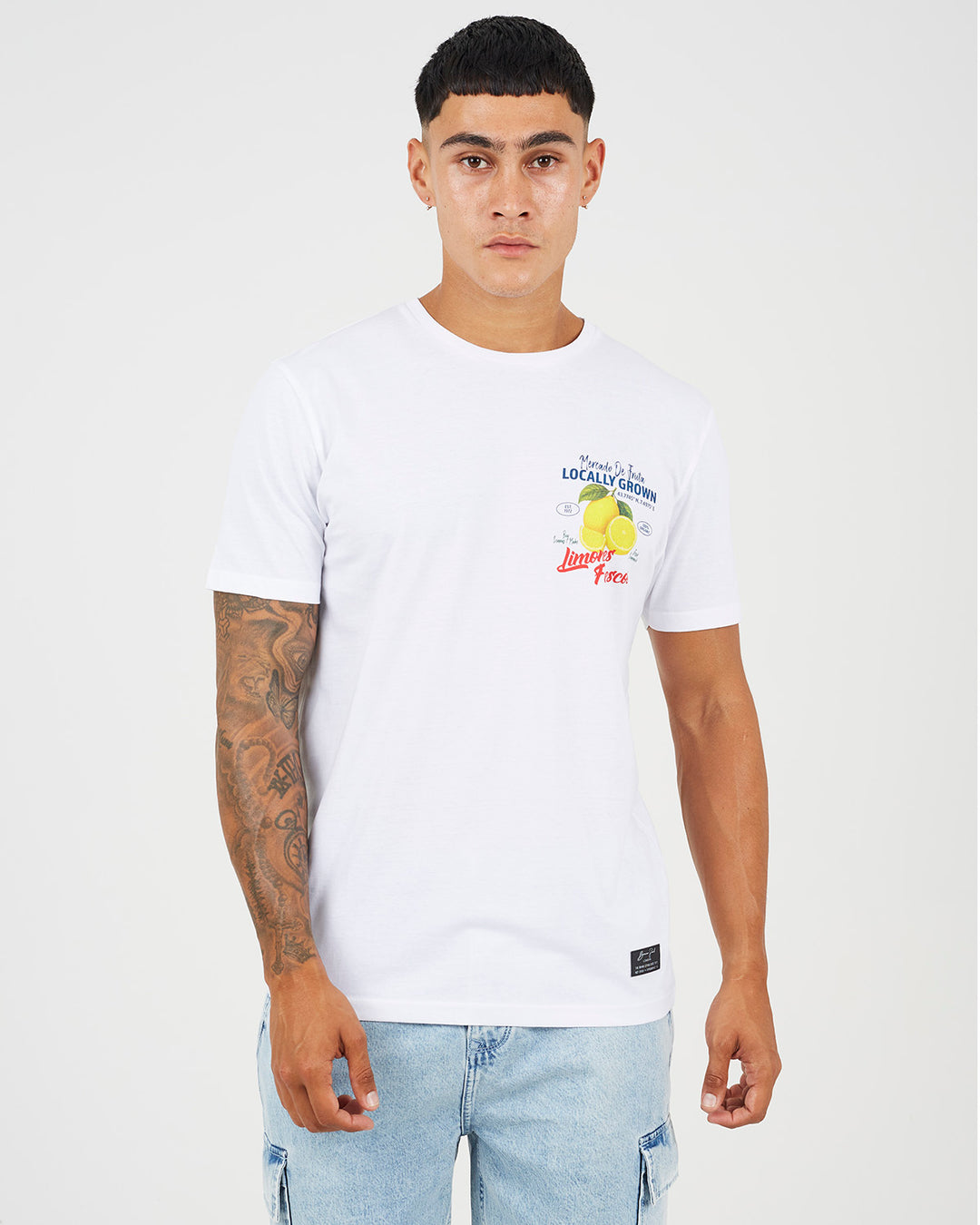 Camiseta Citron White