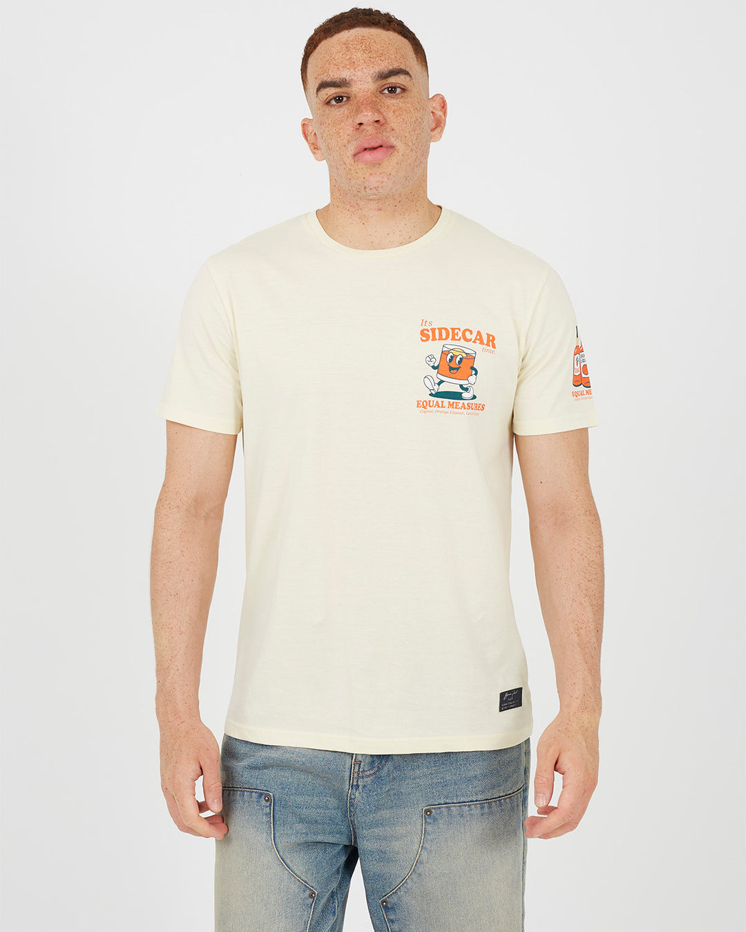 Camiseta Cognac Ecru