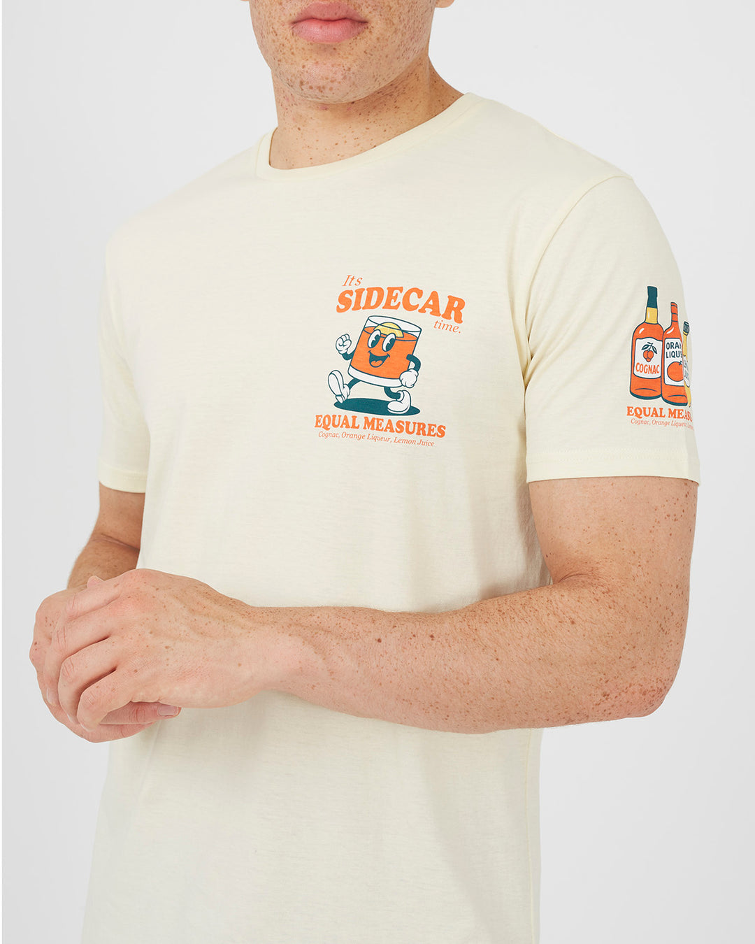 Camiseta Cognac Ecru