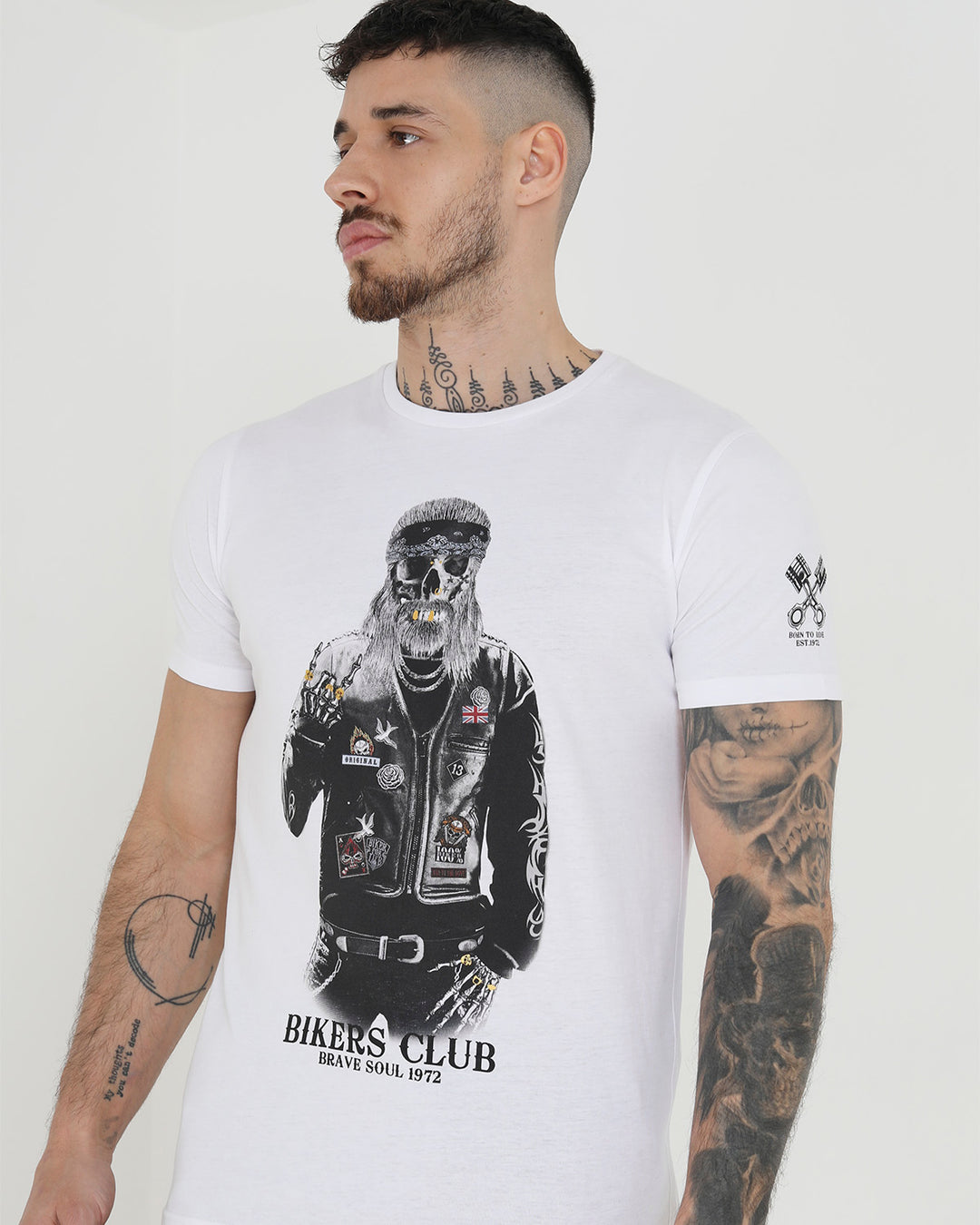 Camiseta Davidson White