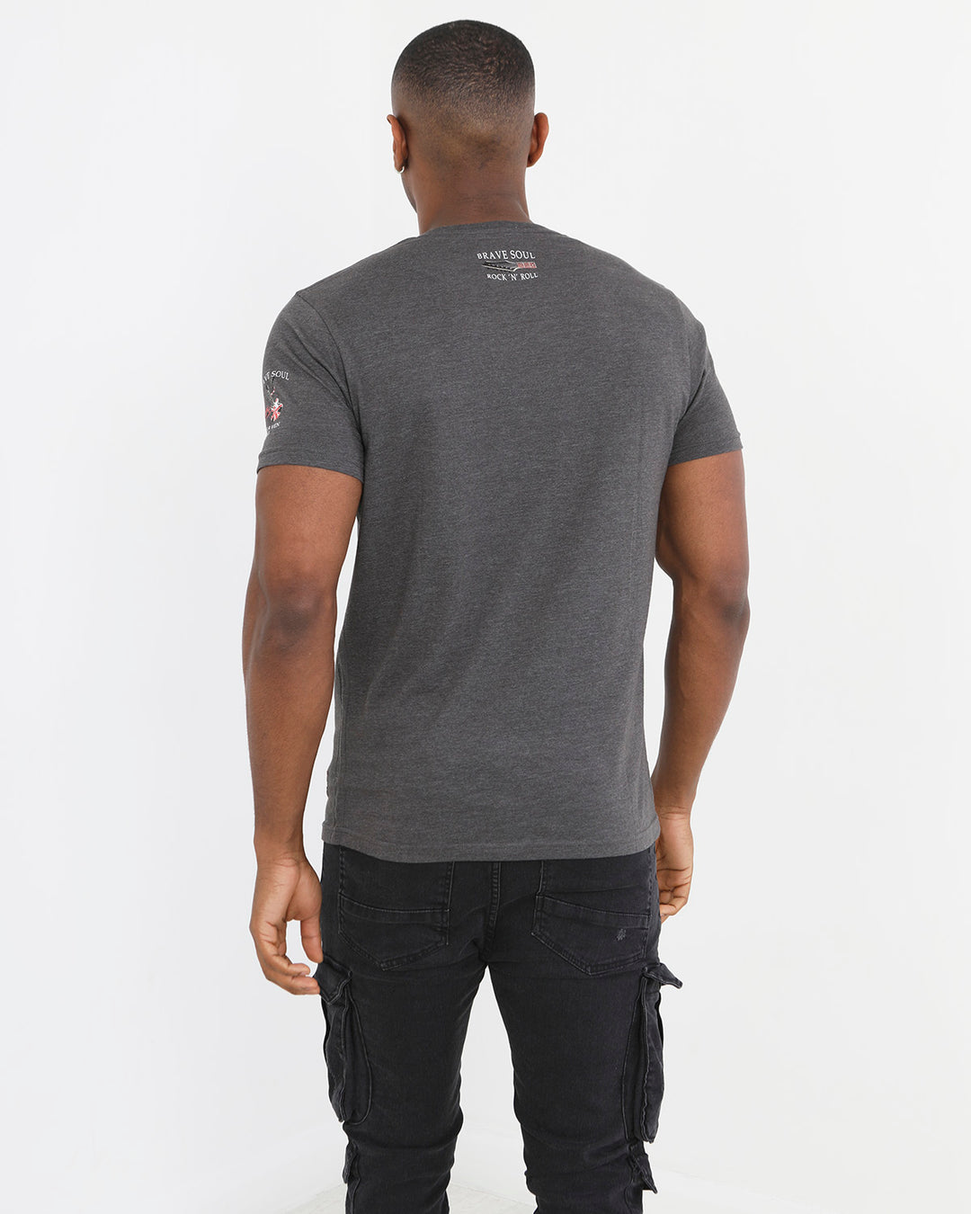 Camiseta Drum Charcoal