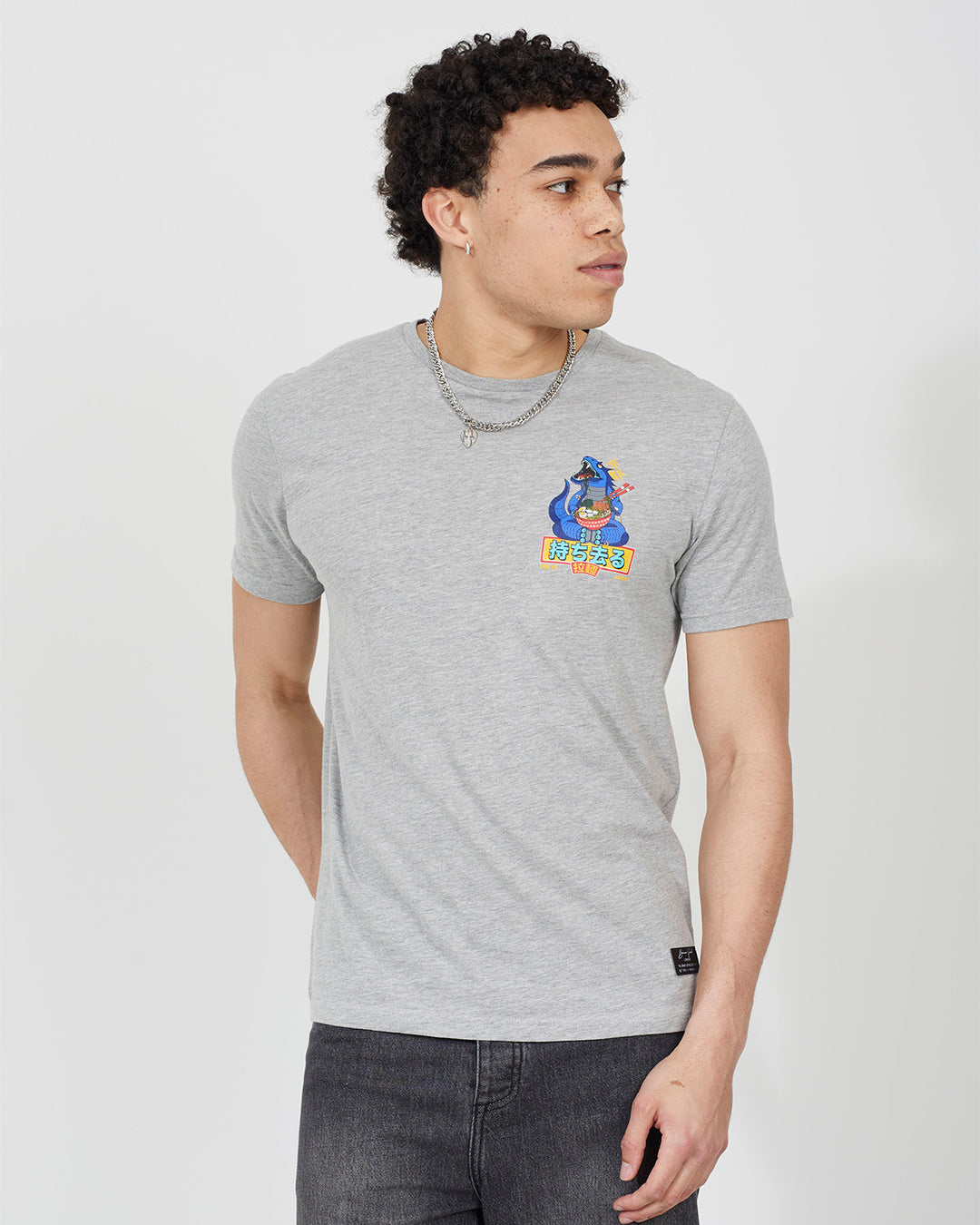 Camiseta Kaiju Grey