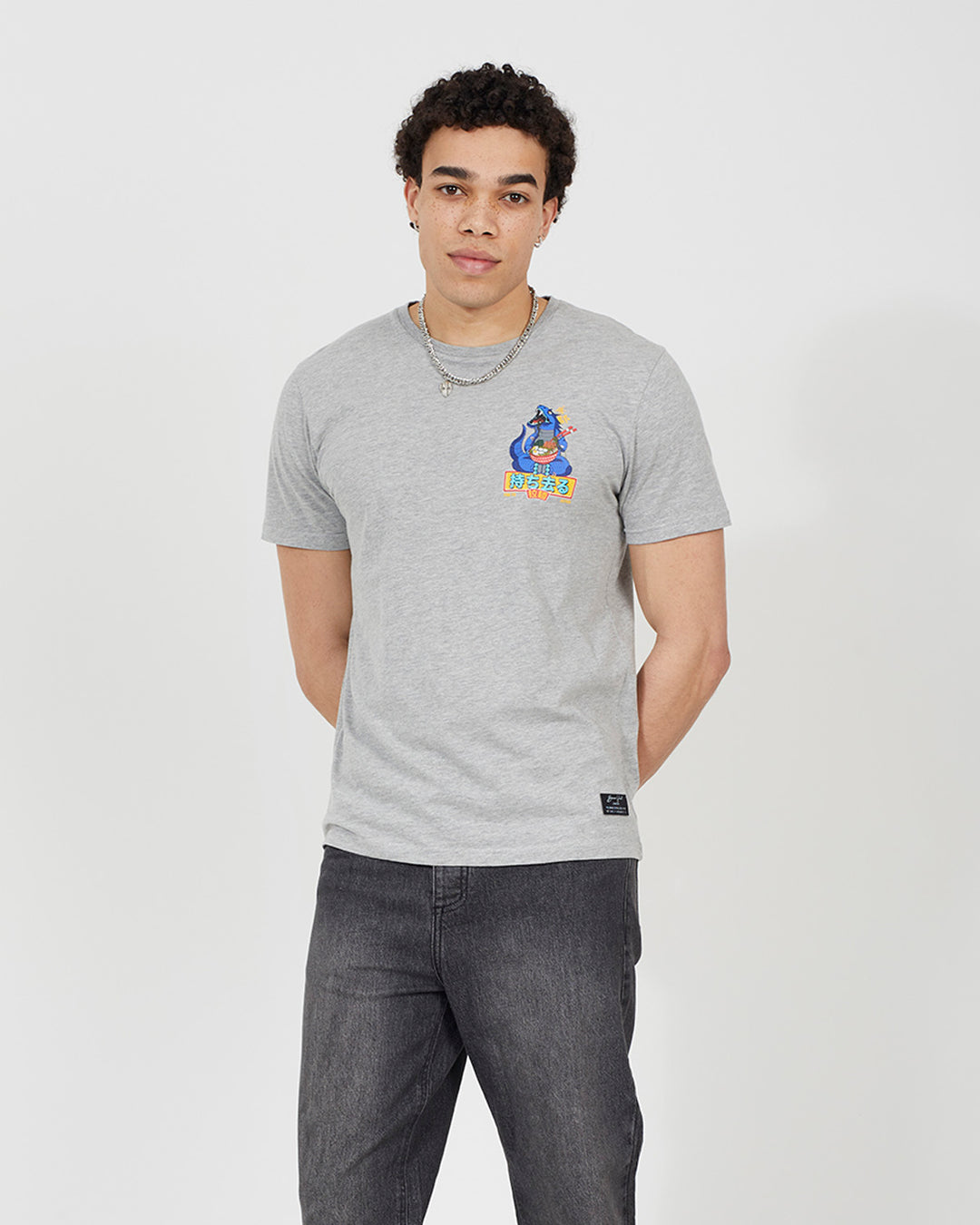 Camiseta Kaiju Grey