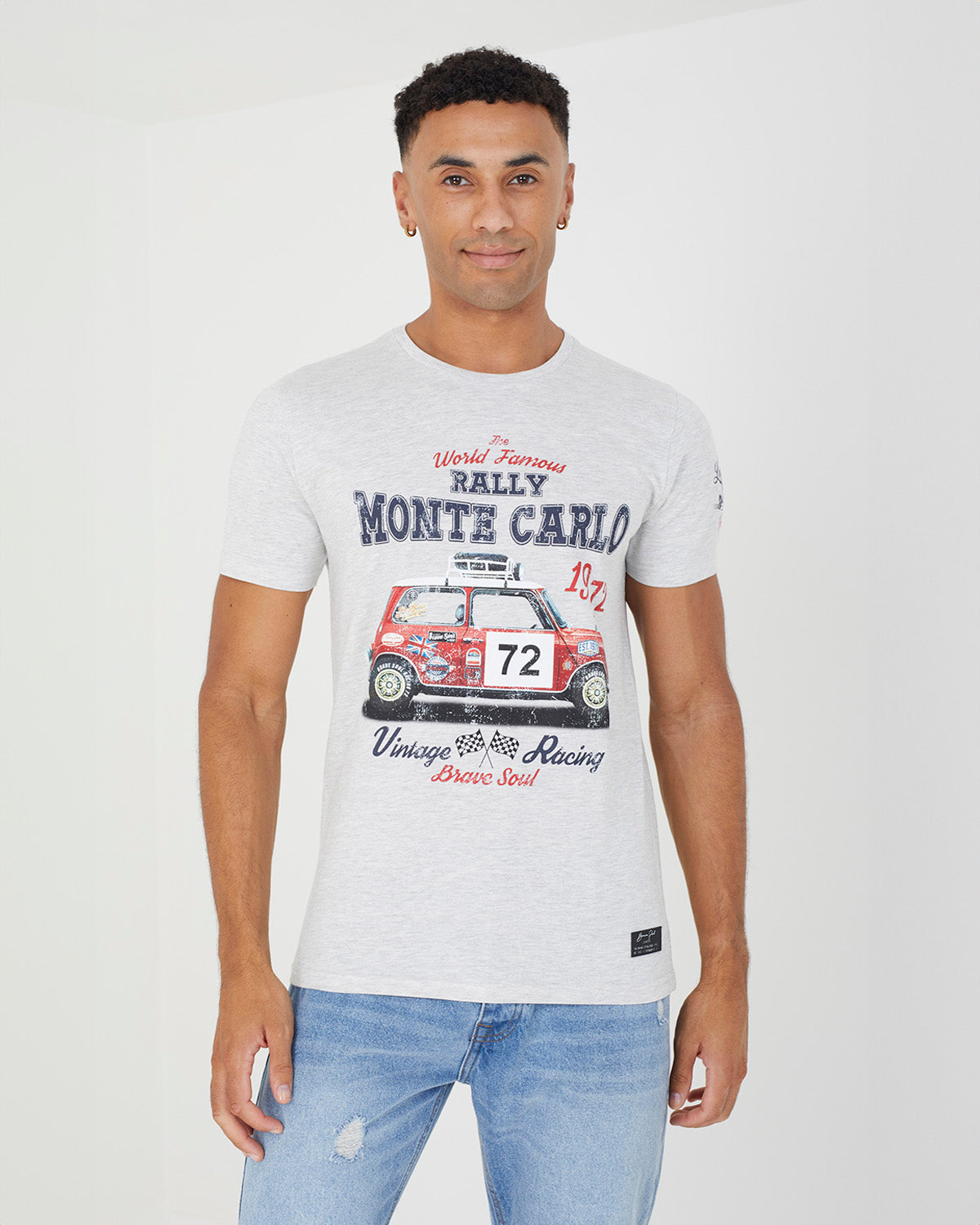 Camiseta Rover Camiseta de hombre Camiseta estampada Brave Soul Spain