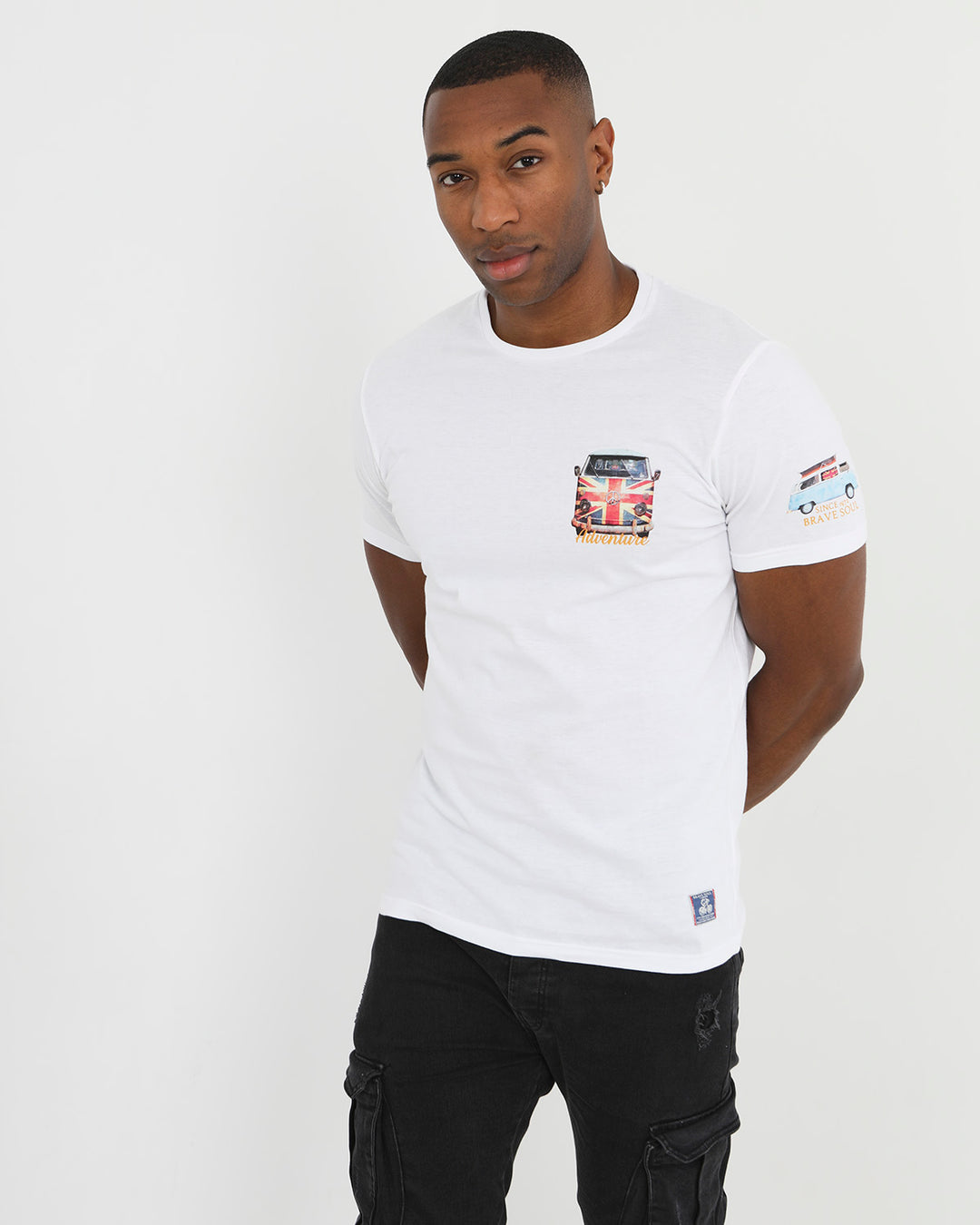 Camiseta Van White